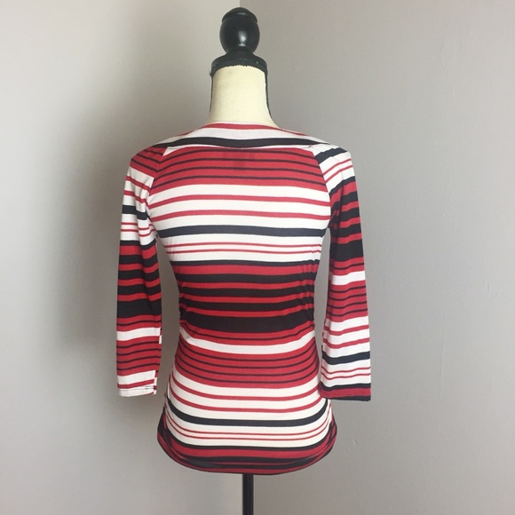 A. Byers Women’s Striped Top - Picture 2 of 5